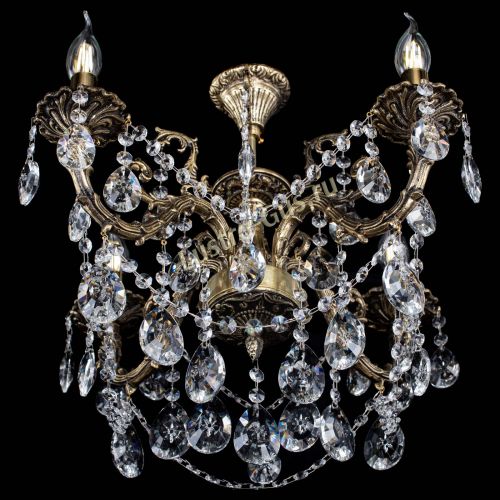 Люстра бронзовая Артемида №4 звезда в Саратове Гусь Хрустальный