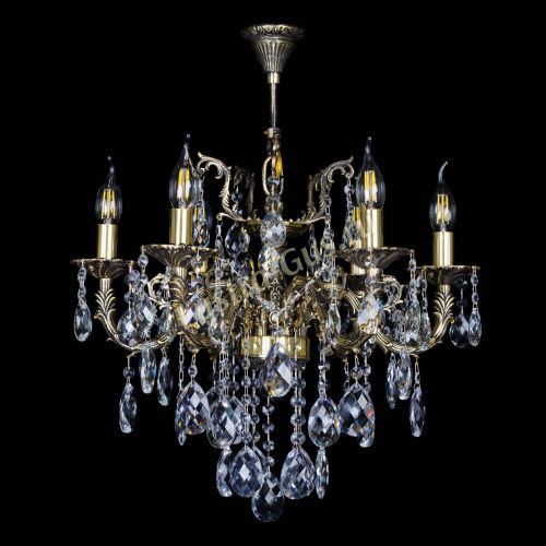 Бронзовая люстра Артемида №6 баден в Саратове Гусь Хрустальный