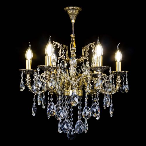 Бронзовая люстра Артемида №6 баден в Саратове Гусь Хрустальный