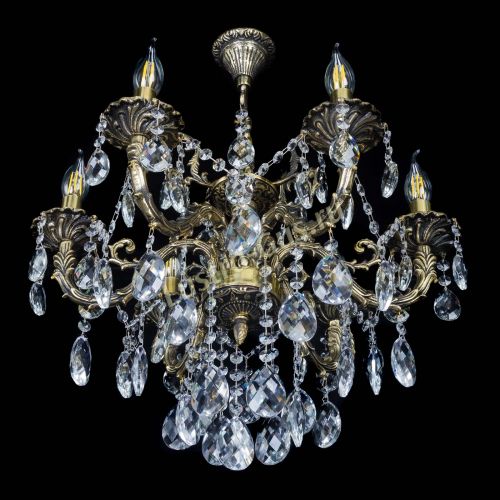 Бронзовая люстра Артемида №6 баден в Саратове Гусь Хрустальный