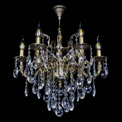 Бронзовая люстра Артемида №6 журавлик в Саратове Гусь Хрустальный