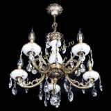 Люстра бронзовая Атланта из мрамора №5/1 Лучик в Саратове