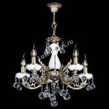 Люстра бронзовая Атланта из мрамора №5/1 Шар в Саратове