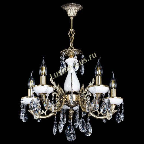 Люстра бронзовая Атланта из мрамора №5/1 Журавлик в Саратове Гусь Хрустальный