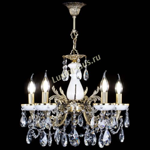 Люстра бронзовая Атланта из мрамора №5/3 Лучик в Саратове Гусь Хрустальный