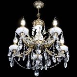 Люстра бронзовая Атланта из мрамора №5/3 Лучик в Саратове