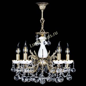 Люстра бронзовая Атланта из мрамора №5/3 Шар в Саратове отзыв и фото покупателя