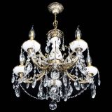 Люстра бронзовая Атланта из мрамора №5/3 Журавлик в Саратове