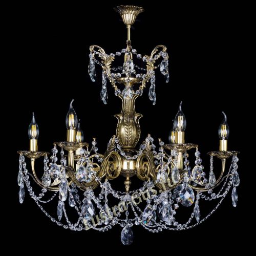 Люстра бронзовая Делия №6 баден в Саратове Гусь Хрустальный