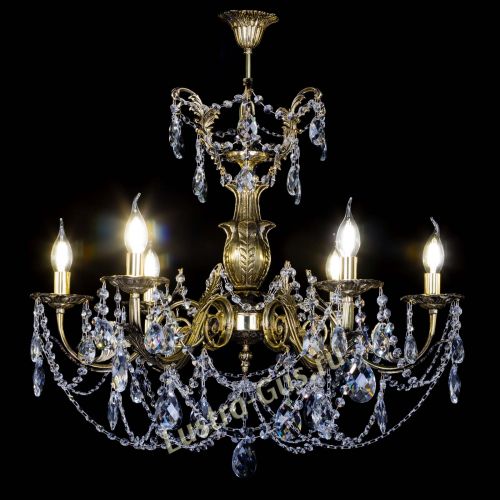 Люстра бронзовая Делия №6 баден в Саратове Гусь Хрустальный