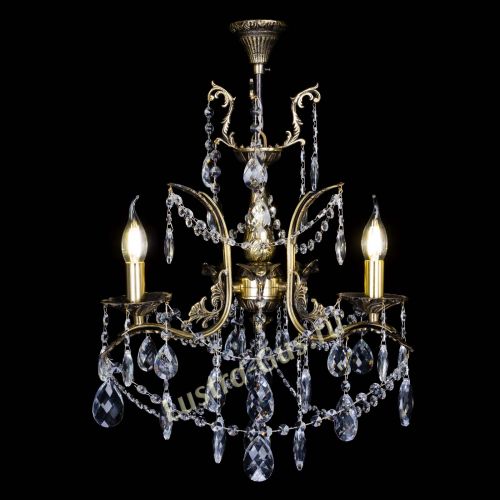 Бронзовая люстра Гелла №3 баден в Саратове Гусь Хрустальный