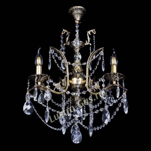 Бронзовая люстра Гелла №3 баден в Саратове Гусь Хрустальный