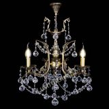 Бронзовая люстра Гелла №3 шар в Саратове