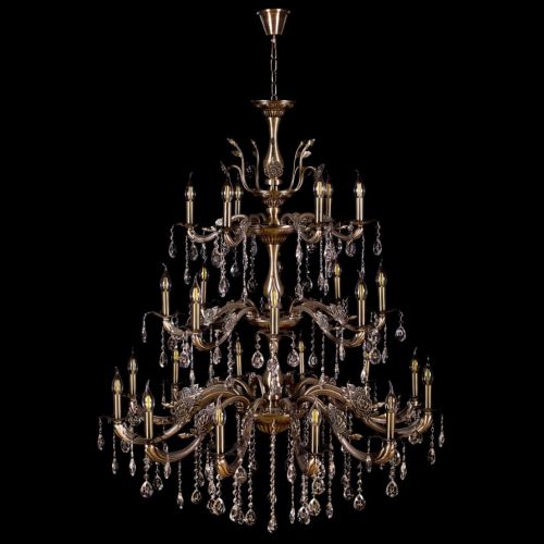 Люстра под бронзу Винтаж №1 1,1 м - Глаз Дракона под бронзу в Саратове Гусь Хрустальный