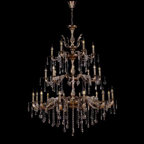 Люстра под бронзу Винтаж №1 1,1 м - Глаз Дракона под бронзу в Саратове Гусь Хрустальный