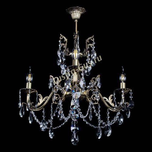 Люстра бронзовая Кассандра №3 лучик в Саратове Гусь Хрустальный