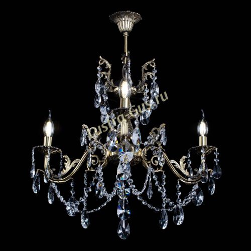 Люстра бронзовая Кассандра №3 лучик в Саратове Гусь Хрустальный