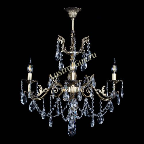 Люстра бронзовая Кассандра №3 журавлик в Саратове Гусь Хрустальный