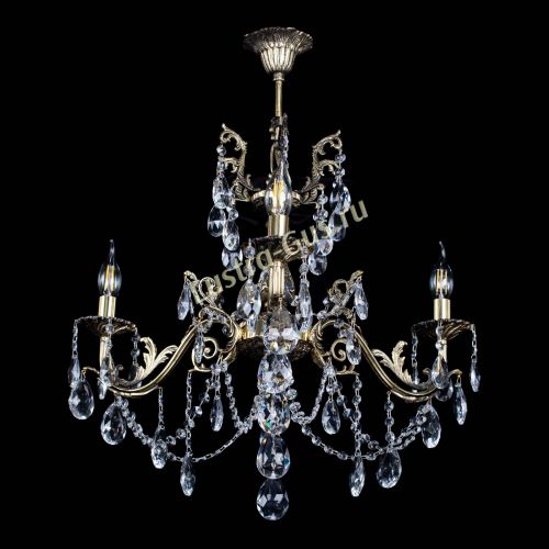 Люстра бронзовая Кассандра №3 журавлик в Саратове Гусь Хрустальный