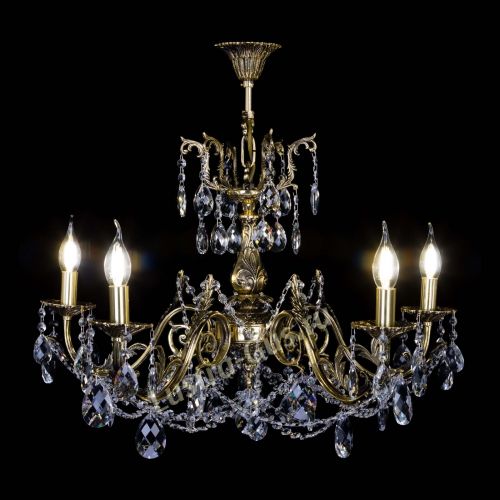 Бронзовая люстра Кассандра №5 баден в Саратове Гусь Хрустальный