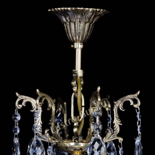 Бронзовая люстра Кассандра №5 баден в Саратове Гусь Хрустальный