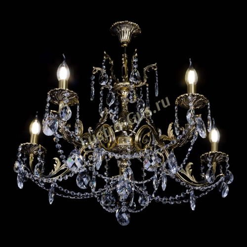 Бронзовая люстра Кассандра №5 баден в Саратове Гусь Хрустальный