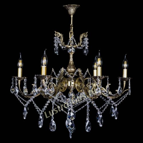 Бронзовая люстра Кассандра №6/2 баден в Саратове Гусь Хрустальный