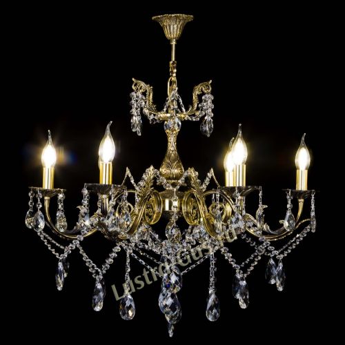 Бронзовая люстра Кассандра №6/2 баден в Саратове Гусь Хрустальный