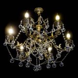 Бронзовая люстра Кассандра №6/2 шар в Саратове