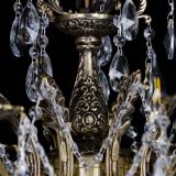 Бронзовая люстра Мелания №8/2 лучик в Саратове