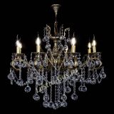 Бронзовая люстра Мелания №8/2 шар в Саратове