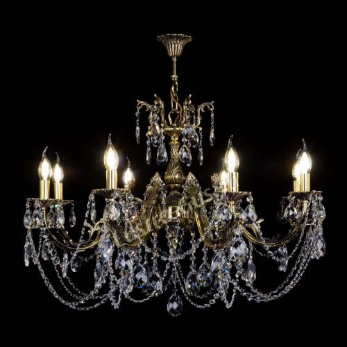 Бронзовая люстра Кассандра №8 баден в Саратове Гусь Хрустальный