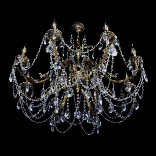 Бронзовая люстра Кассандра №8 баден в Саратове Гусь Хрустальный