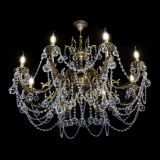 Бронзовая люстра Кассандра №8 шар в Саратове