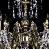 Бронзовая люстра Кассандра №8 журавлик в Саратове