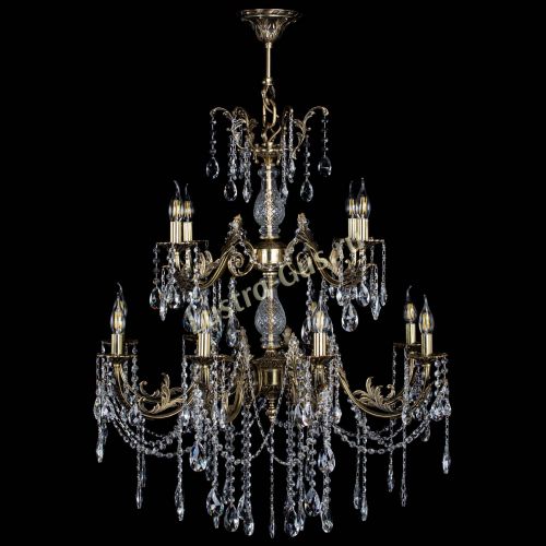 Люстра бронзовая Кассандра Алфея №12 журавлик в Саратове Люстра бронзовая Кассандра Алфея №12 журавлик в Саратове