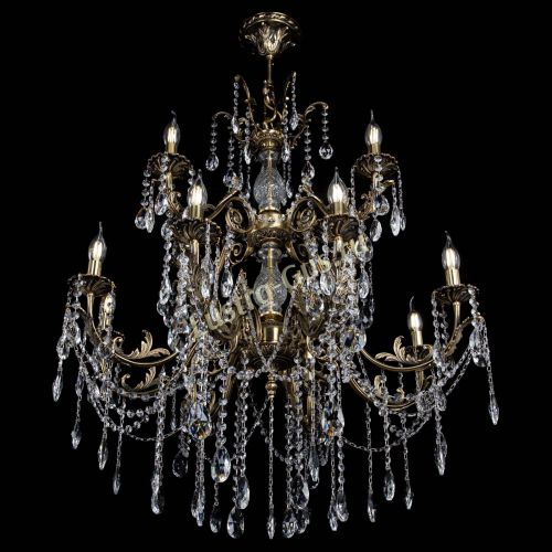 Люстра бронзовая Кассандра Алфея №12 журавлик в Саратове Гусь Хрустальный