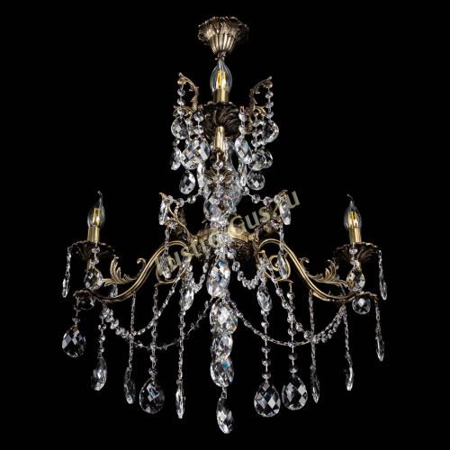 Люстра бронзовая Кассандра Алфея №3/1 баден в Саратове Гусь Хрустальный