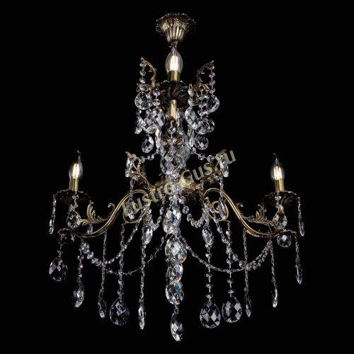 Люстра бронзовая Кассандра Алфея №3/1 баден в Саратове Гусь Хрустальный