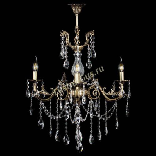 Люстра бронзовая Кассандра Алфея №3/1 журавлик в Саратове Гусь Хрустальный