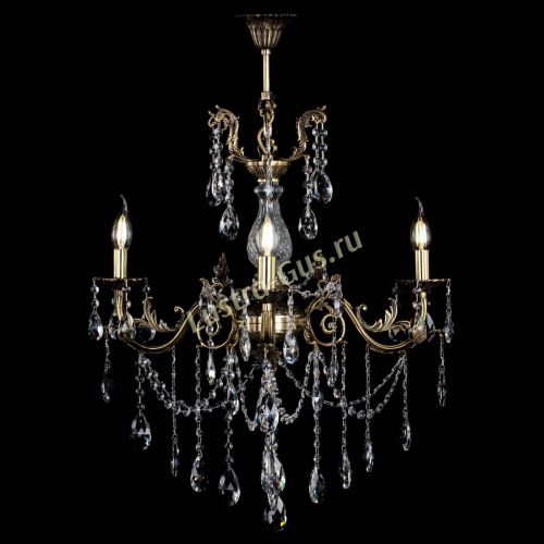 Люстра бронзовая Кассандра Алфея №3/1 журавлик в Саратове Гусь Хрустальный