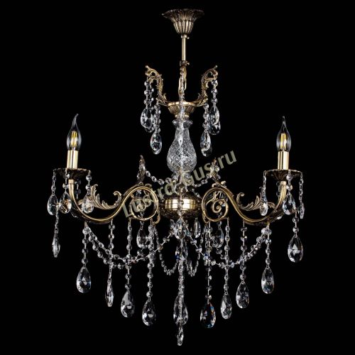 Люстра бронзовая Кассандра Алфея №3/1 журавлик в Саратове Гусь Хрустальный