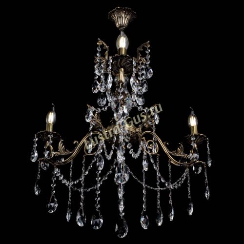 Люстра бронзовая Кассандра Алфея №3/1 журавлик в Саратове Гусь Хрустальный