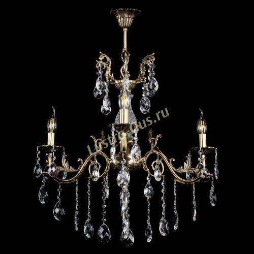 Люстра бронзовая Кассандра Алфея №3/2 баден в Саратове Гусь Хрустальный