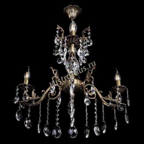 Люстра бронзовая Кассандра Алфея №3/2 баден в Саратове Гусь Хрустальный