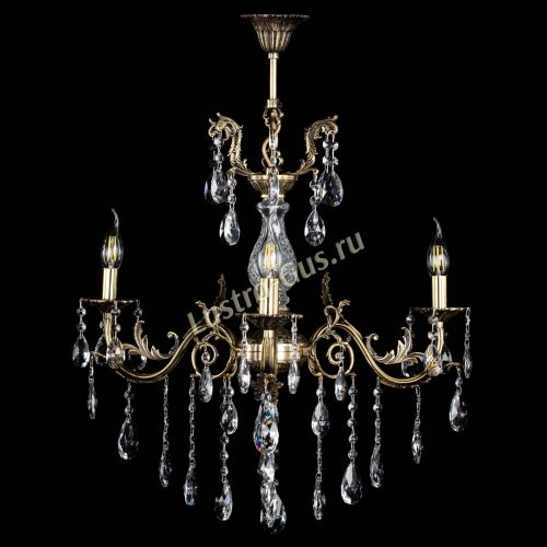 Люстра бронзовая Кассандра Алфея №3/2 журавлик в Саратове Гусь Хрустальный