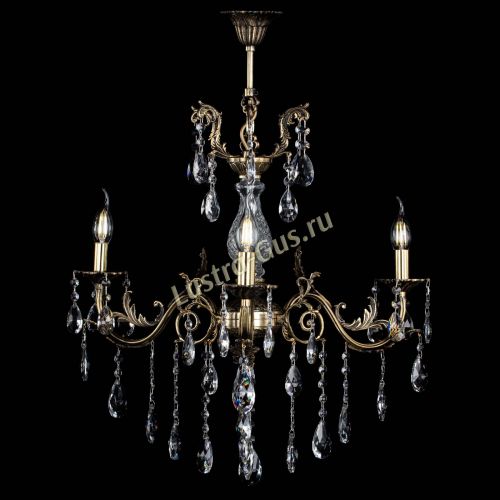 Люстра бронзовая Кассандра Алфея №3/2 журавлик в Саратове Гусь Хрустальный