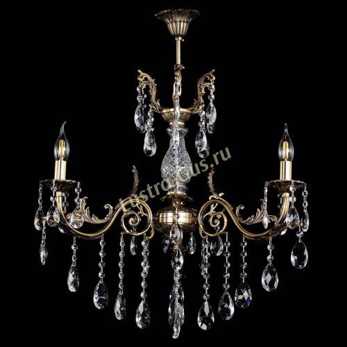 Люстра бронзовая Кассандра Алфея №3/2 журавлик в Саратове Гусь Хрустальный