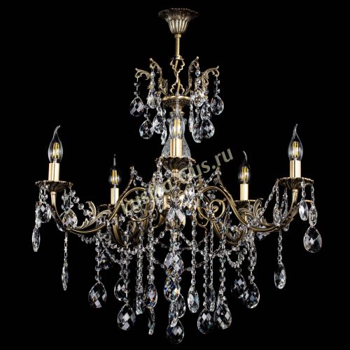 Люстра бронзовая Кассандра Алфея №5/1 баден в Саратове Гусь Хрустальный