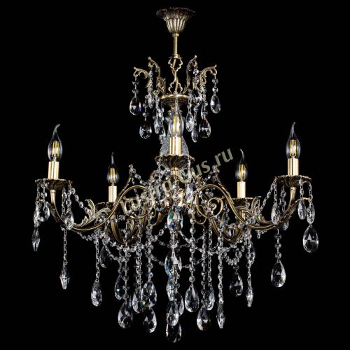 Люстра бронзовая Кассандра Алфея №5/1 журавлик в Саратове Гусь Хрустальный